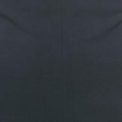 Pre Owned Versace Navy Blue Knit Knee Length Skirt L