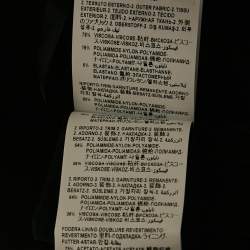 Pre Owned Versace Grey Printed Silk Blend Lace Trim Bralette Top XS