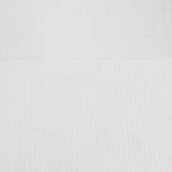 Pre Owned Versace White Floral Print Mesh and Knit Flared Midi Dress L