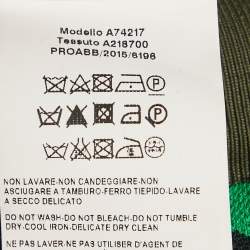 Pre Owned Versace Multicolor Animal Print Jersey Sweatshirt S