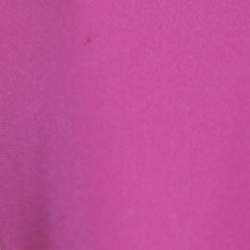 Pre Owned Versace Pink Crepe Medusa Detail Sheath Dress M