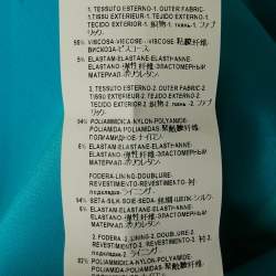 مملوكة مسبقًا فستان فيرساتشي تول أزرق مكشكش بكتف واحد ميدي مقاس صغير (S)