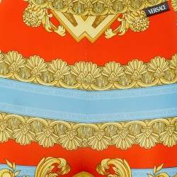 Pre Owned ليجنز جيرسي فيرساتشي طبعة تراث متعددة الألوان مقاس وسط (ميديم)