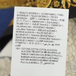 مملوكة مسبقًا Versace Multicolor Baroque inspired Panther Print Jersey T-Shirt S 