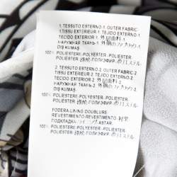 مملوكة مسبقًا فستان فيرساتشي كولكشن هاندكرشيف مطبوع متعدد الألوان برقبة واسعة S