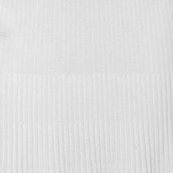 مملوكة مسبقًا Versace White Stretch Crepe Floral Printed Sheer Yoke Sleeveless Dress S