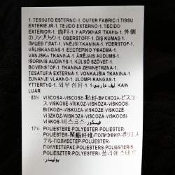 مملوكة مسبقًا Versace Black Perforated Knit Sleeveless Crew Neck Top M