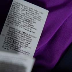 Versace Color Block Knit Zip Front Leggings S