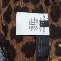 مملوكة مسبقًا Versace Multicolor Baroque Printed Silk Button Front Shirt L