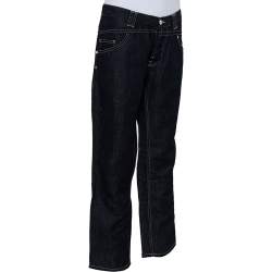 Pre Owned Versace Jeans Couture Dark Blue Denim Jeans XL 