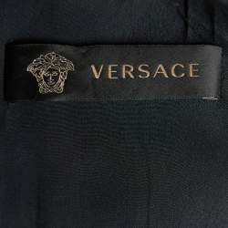 Pre Owned Versace Multicolor Lovers Printed Crepe Shift Dress S