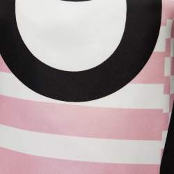 Pre Owned Versace Pink Satin & Synthetic Sleeveless Mini Dress S