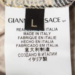 مملوكة مسبقًا Versace Multicolor Tiger Printed Jersey Short Sleeve T-Shirt L