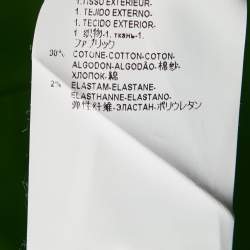 Pre Owned Versus Versace Neon Green Cotton Tapered Jeans M