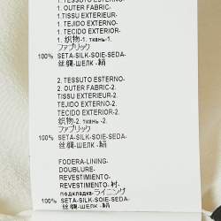 مملوكة مسبقًا Versace Multicolor Print Silk Sleeveless Asymmetrical Short Dress M