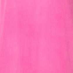 Pre Owned Versace Pink Silk Chiffon Neck Tie Detail Sleeveless Top M