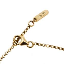 Versace Greek Key Motif 18K Yellow Gold Bracelet