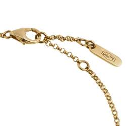 Versace Diamond 18k Yellow Gold Bracelet