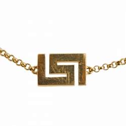 Versace Diamond 18k Yellow Gold Bracelet