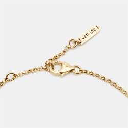 Versace Greek Key Motif 18k Yellow Gold Bracelet