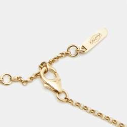 Versace Greek Key Motif 18k Yellow Gold Bracelet