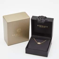 Versace Greek Key Motif 18k Yellow Gold Bracelet