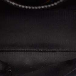 Pre Owned Versace Black Patent Leather Medium Medusa Medallion Tote