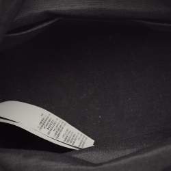 Pre Owned Versace Black Quilted Leather Medusa Drawstring Bucket Bag