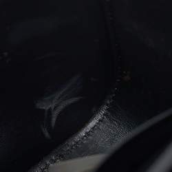 Versace Black Leather Mini La Medusa Top Handle Bag