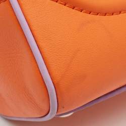 Pre Owned Versace Tricolor Leather Palazzo Empire Tote