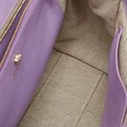 Pre Owned Versace Tricolor Leather Palazzo Empire Tote