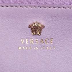 Pre Owned Versace Tricolor Leather Palazzo Empire Tote