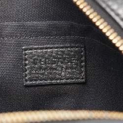 Pre Owned Versace Black Leather Palazzo Medusa Camera Crossbody Bag