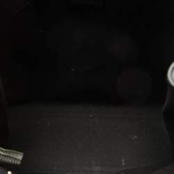 Pre Owned Versace Navy Blue Saffiano Leather La Medusa Shopper Tote