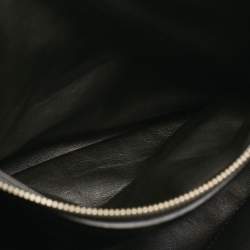 Versace Black Leather La Medusa Tote