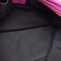 Versace Pink Leather Palazzo Medusa Boston Bag