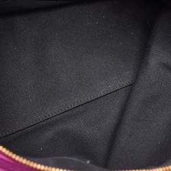 Versace Pink Leather Palazzo Medusa Boston Bag