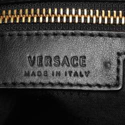Versace Multicolor Baroque Print Fabric Tote