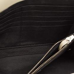 Pre Owned Versace Pale Gold Quilted Leather Medusa Chain Clutch