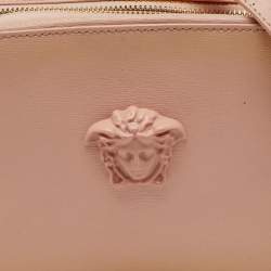 Versace Light Pink Leather Medusa Palazzo Camera Crossbody Bag