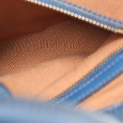 Versace Blue Denim Small La Medusa Tote