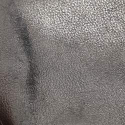 Pre Owned Versace Metallic Leather Chain Shoulder Bag