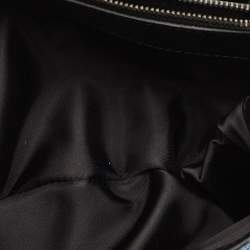 Pre Owned حقيبة كتف فيرساتشي سلطان بلو بلازو تويد