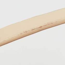 Pre Owned Versace Beige/Orange Signature Canvas and Leather Medusa Repeat Hobo