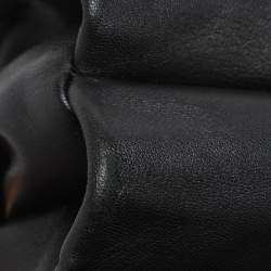 Pre Owned Versace Black Leather Palazzo Sultan Shoulder Bag