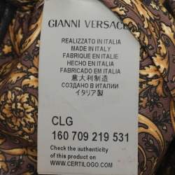 Pre Owned Versace Black Quilted Leather Calliope Vanitas Shoulder Bag