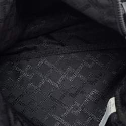 Pre Owned Versace Black Nylon La Medusa Backpack