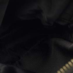 Pre Owned Versace Neon Green Leather Small Medusa Biggie Crossbody Bag