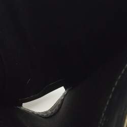 مملوكة مسبقًا محفظة فرساتشي فرنسية جلد أسود مدوسا