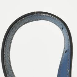 مملوكة مسبقًا حقيبة يد فيرساتشي ميدوسا صغيرة دنيم أزرق